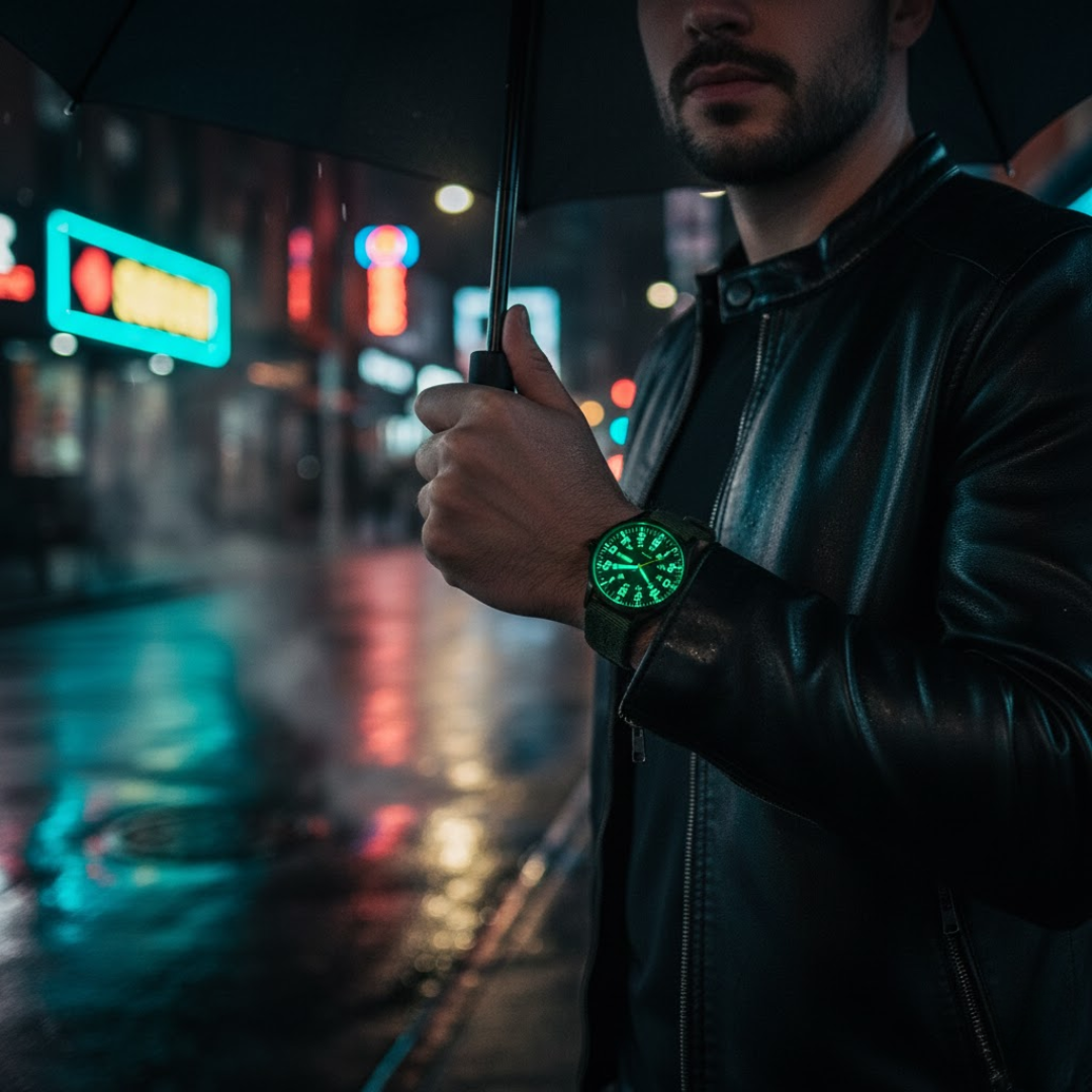 ShadowTime | Military Watch – Luminous Precision for Adventures and Night