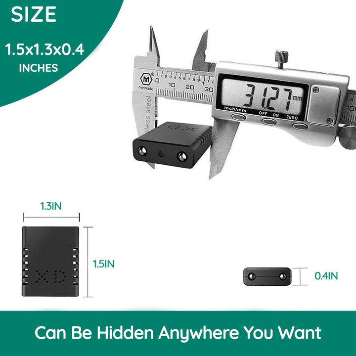 SilentEye | Discreet HD Camera with Audio for Security