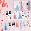 Magnetic Dress-Up Dolls Set for Children with Outfits and Storage Box