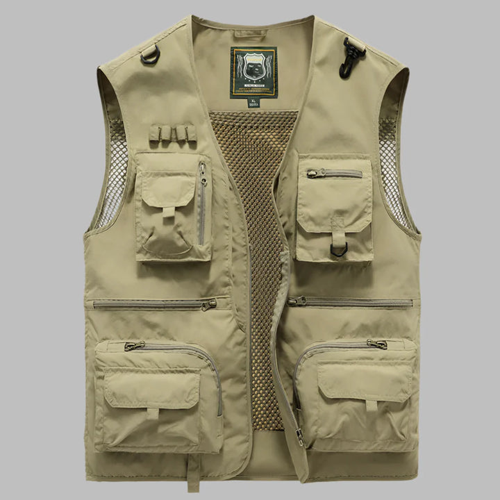 Multi‑Pocket Summer Vest