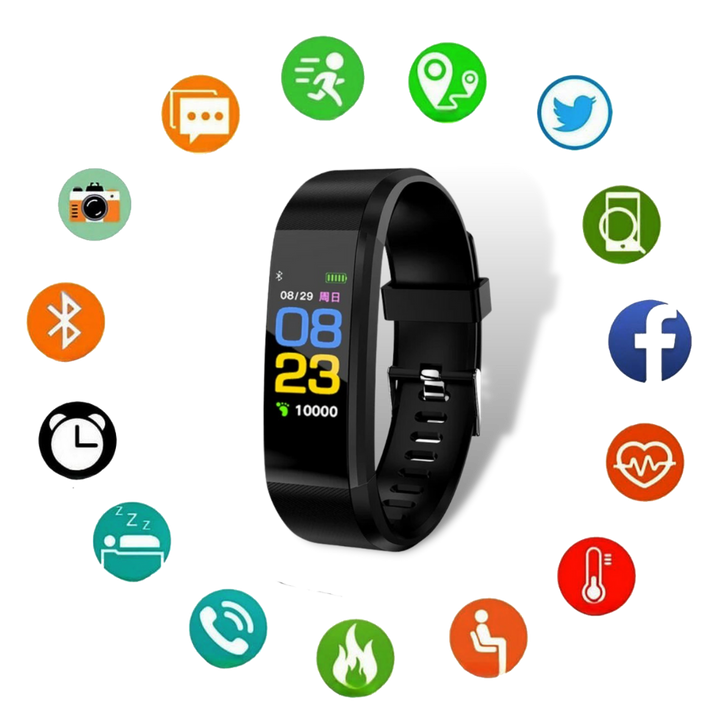 Smartwatch für Senioren - Einfach zu Bedienen - Gesundheits- und Fitnessüberwachung