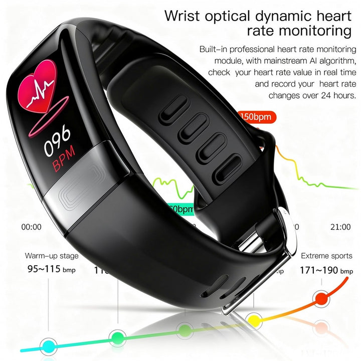 Smartwatch with ECG, Heart Rate, Blood Pressure and Sleep Monitoring for Women and Men | Fitness Tracker | Vitaro