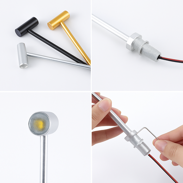 Adjustable LED Spotlight for Jewellery Display Cabinets