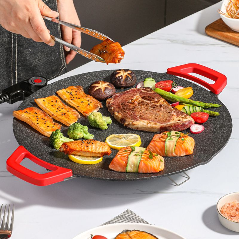 PrimeGrill Smokeless Smart Grill | Compact Electric Grill with Adjustable Heat Settings and Easy Cleaning