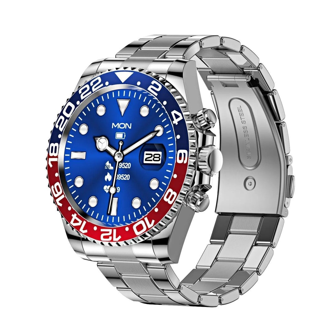 TimeMaster Smartwatch - Elegant Steel | Advanced Technology