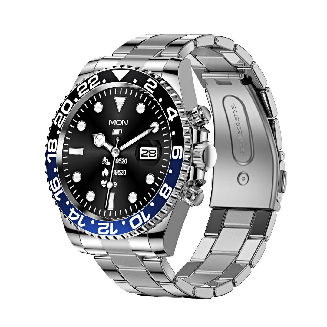 TimeMaster Smartwatch - Elegant Steel | Advanced Technology