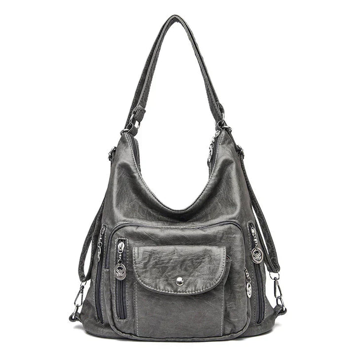 Soft Leather Shoulder Bag | Large Capacity – Versatile Design