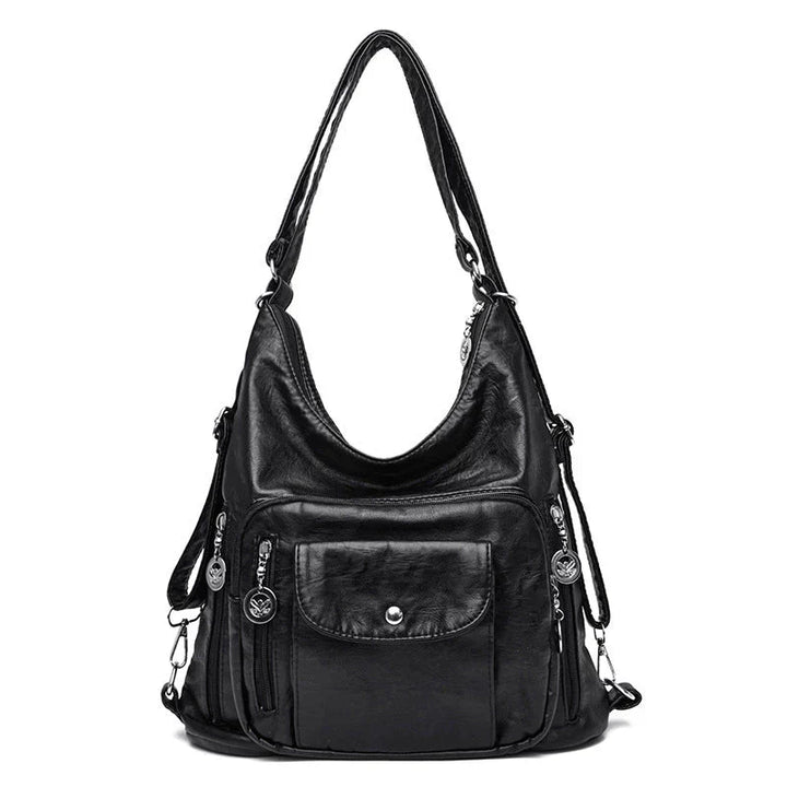 Soft Leather Shoulder Bag | Large Capacity – Versatile Design