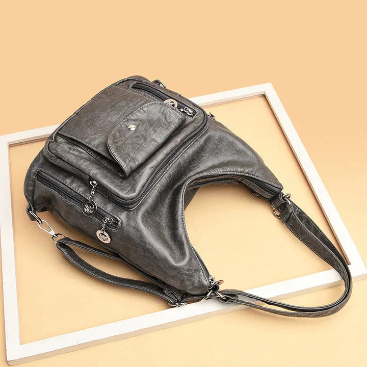 Soft Leather Shoulder Bag | Large Capacity – Versatile Design