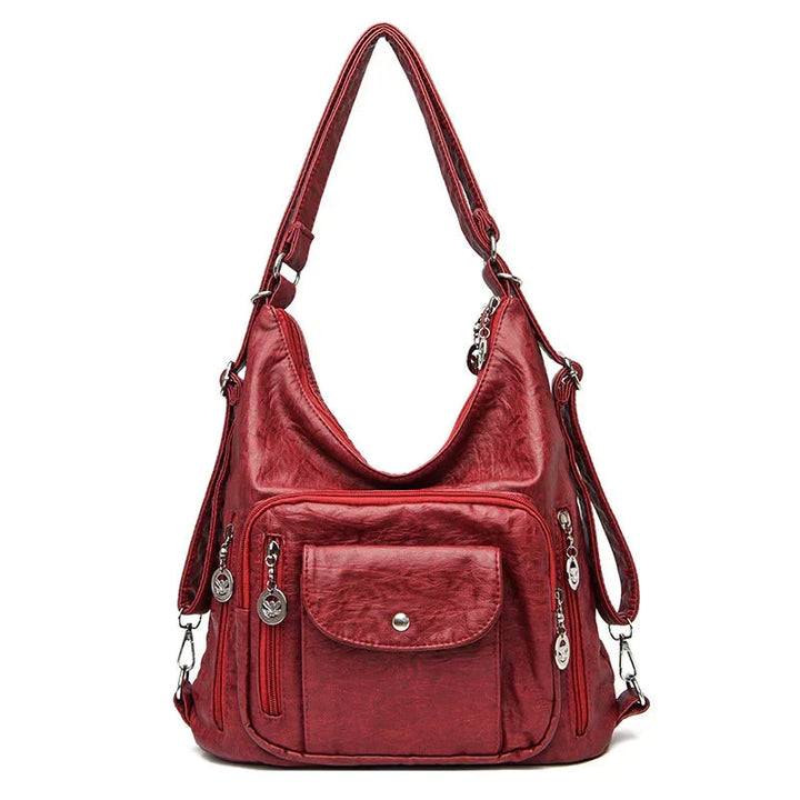 Soft Leather Shoulder Bag | Large Capacity – Versatile Design