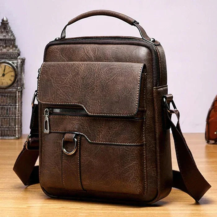 Luxury Leather Shoulder Bag | Elegant and Functional Design