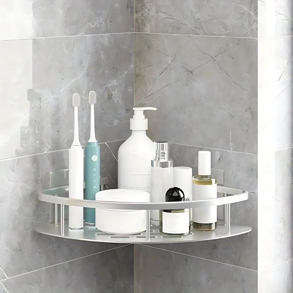 Aluminium Shower Shelf - Self-Adhesive | Rust-Proof | Elegant