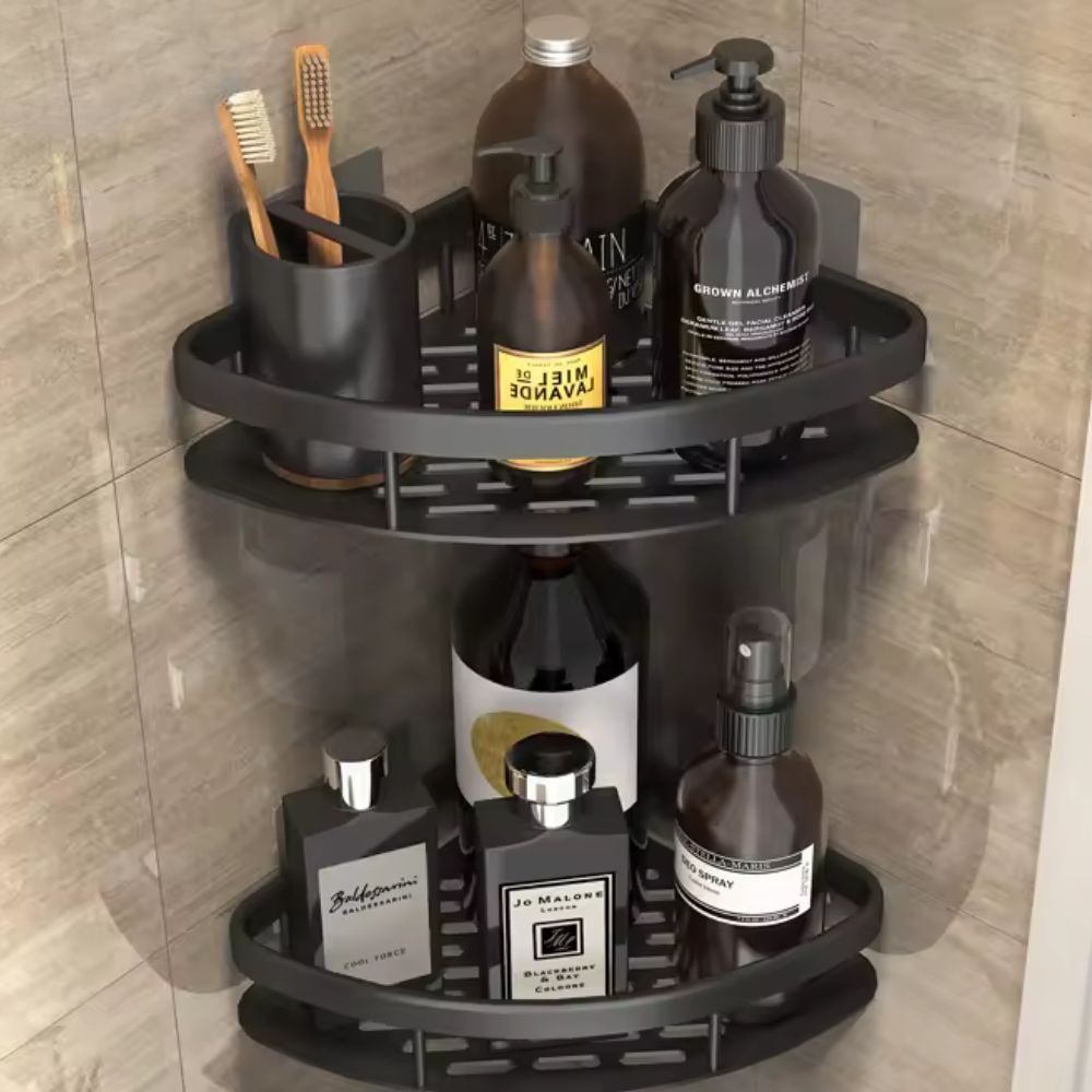 Aluminium Shower Shelf - Self-Adhesive | Rust-Proof | Elegant