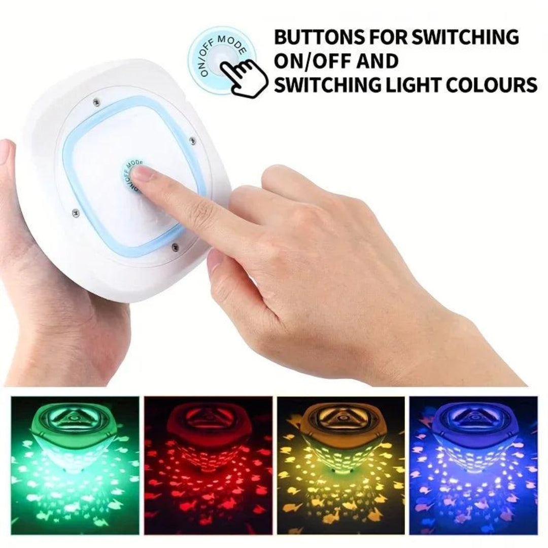 Pool Party Light – Aqua LED Lamp