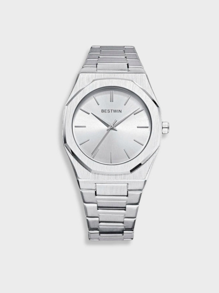 Zeitlose Uhr aus Edelstahl | Klassische Eleganz