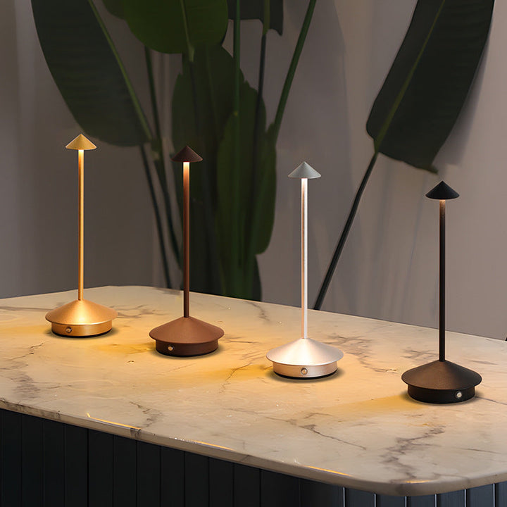 Battery Table Lamp | Cordless Table Lamp | Touch Dimmable Lamp | Lunelle