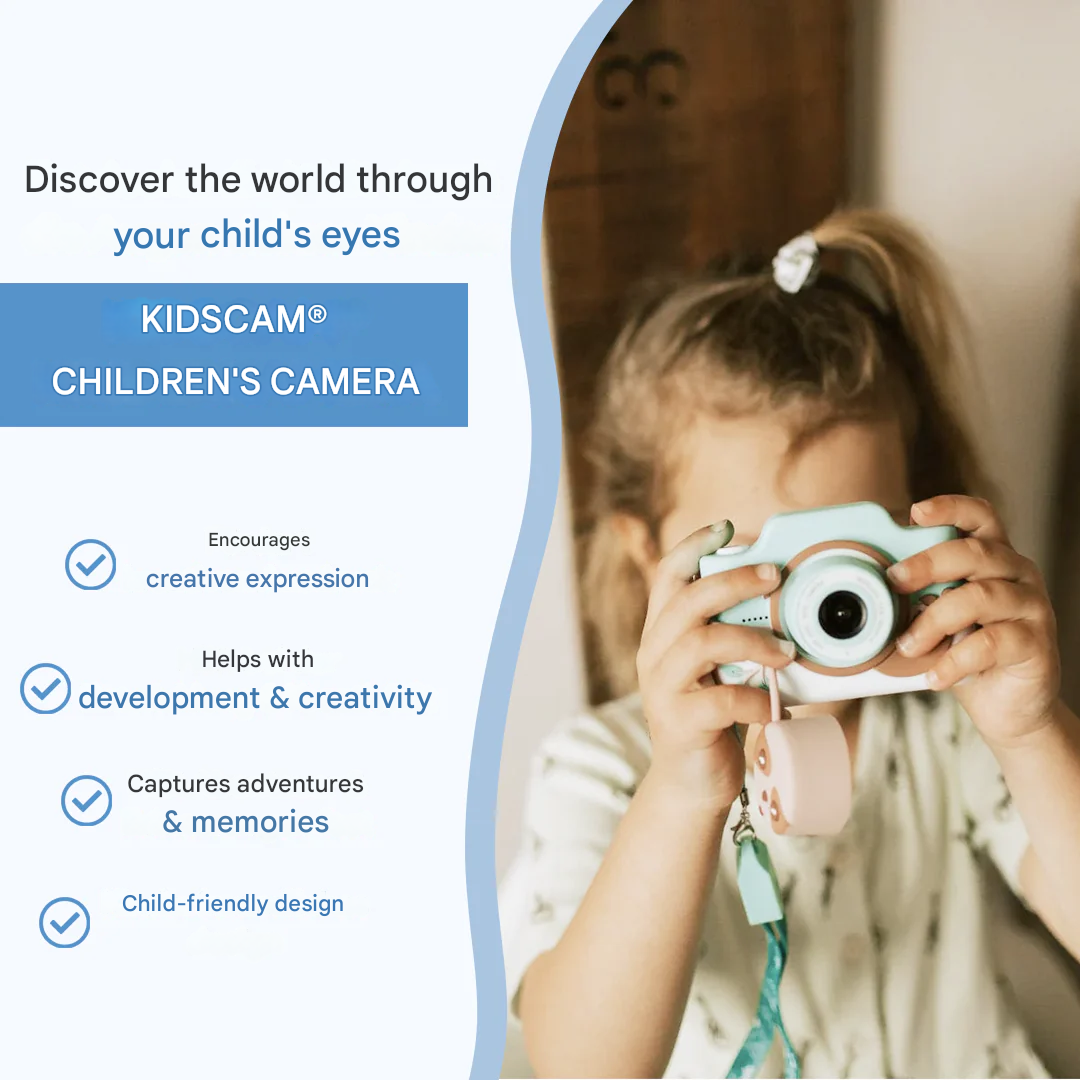 Kids' Camera with Photo and Video Recording – Durable and Easy to Use