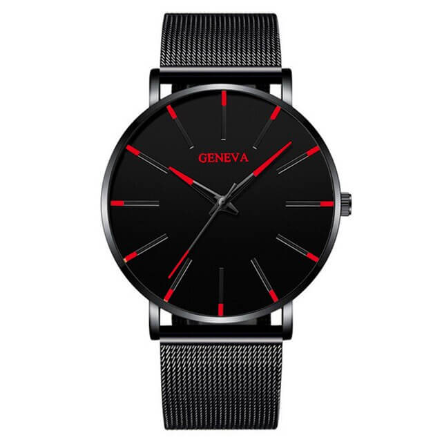 GENEVA | Ultra-Slim Men's Business Watch