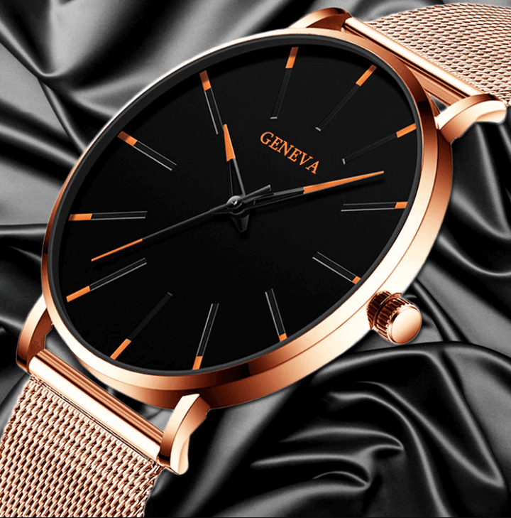 GENEVA | Ultra-Slim Men's Business Watch
