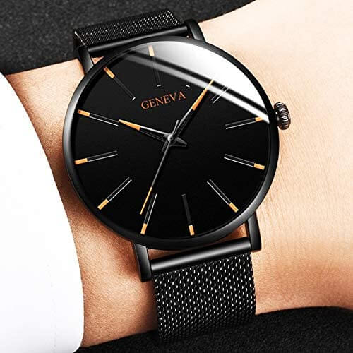 GENEVA | Ultra-Slim Men's Business Watch