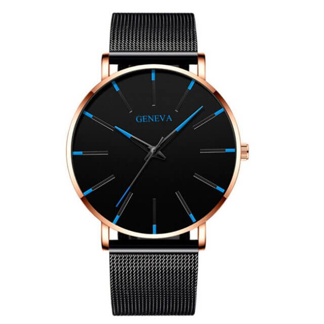 GENEVA | Ultra-Slim Men's Business Watch