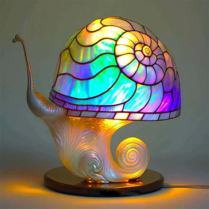 AuraLume Lamp - Enchanting Glass Design | Magical Atmosphere