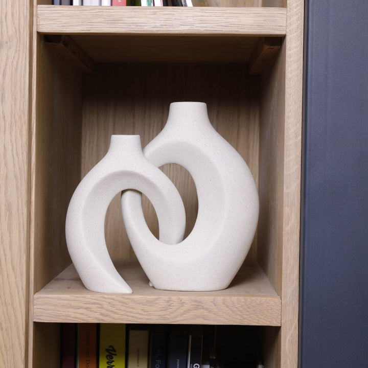 Gleora | Unique Flower Vase - Woven Design