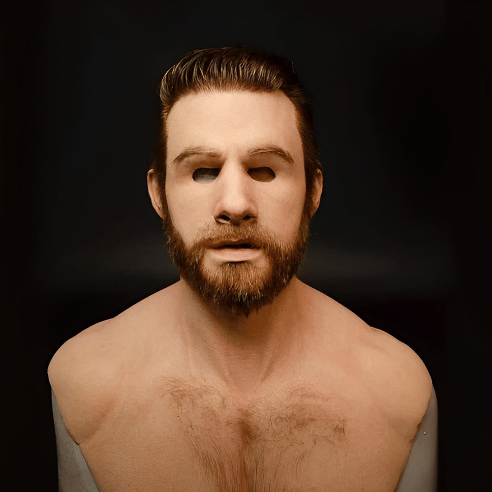 Realistic Unisex Face Mask for Cosplay and Halloween