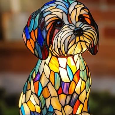 Lunaro - Artistic LED Night Light with Dog Breeds for Interior Decoration