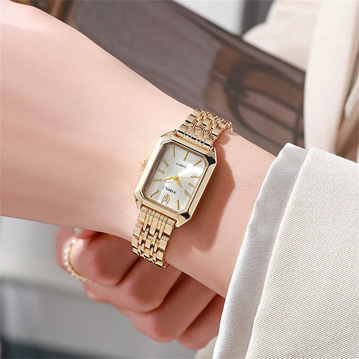 Lightweight Luxury Square Watch for Women