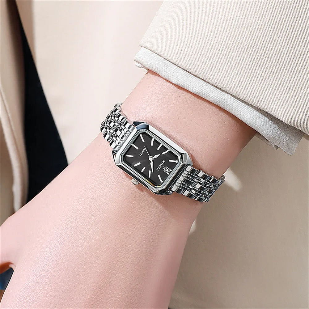 Lightweight Luxury Square Watch for Women