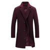 Men's Wool Coat for Autumn and Winter - Tomas