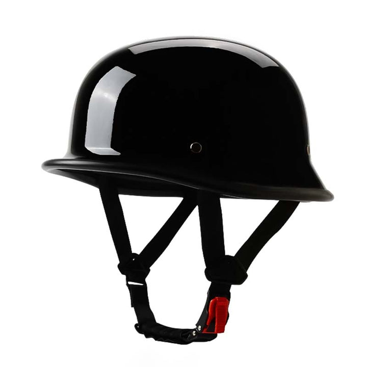 RidgeBolt Vintage Half-Face Helmet