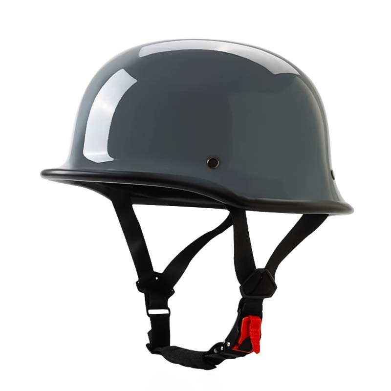 RidgeBolt Vintage Half-Face Helmet