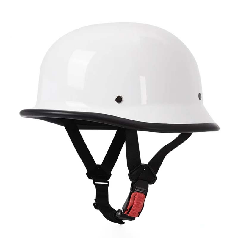 RidgeBolt Vintage Half-Face Helmet