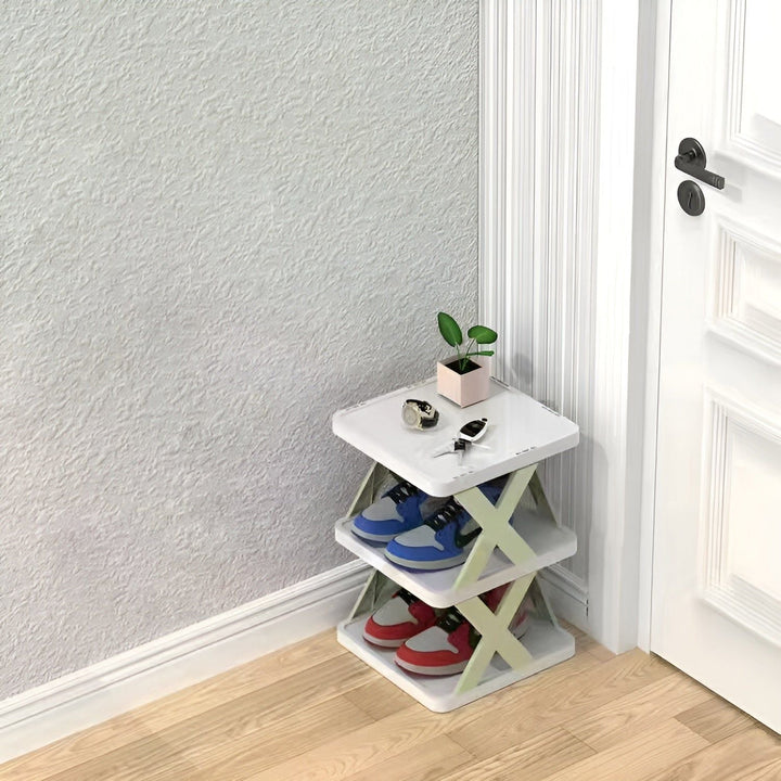 Multifunctional Foldable Shoe Rack - SpaceSaver