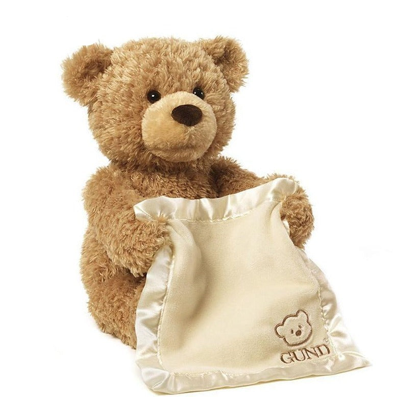 Interactive Teddy Bear with Peekaboo Game Function – Talks and Moves its Arms – Approx. 30 cm