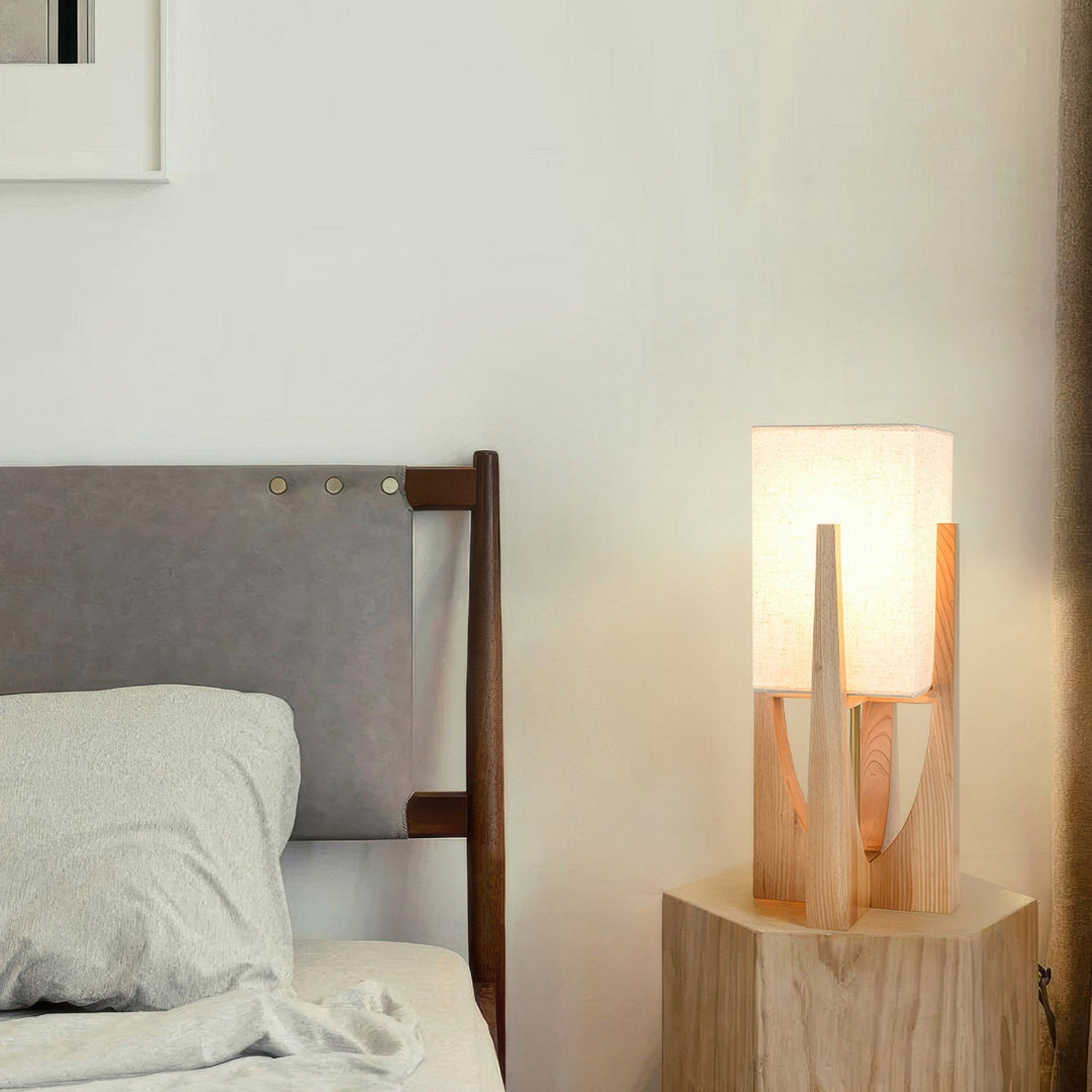 Walnut Floor Lamp | Minimalist and Cosy