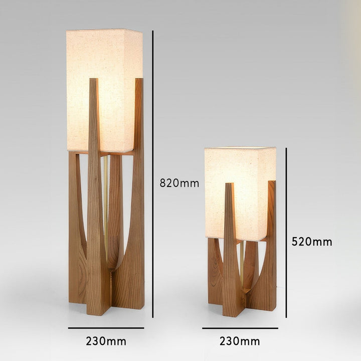 Walnut Floor Lamp | Minimalist and Cosy