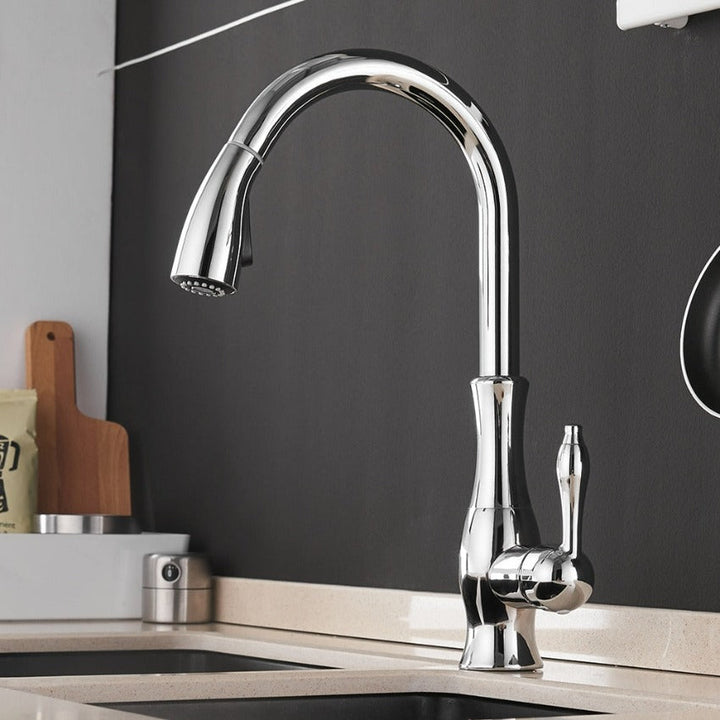 Kitchen Tap | Pull-Out Kitchen Mixer Tap | Sink Tap | AquaKraft