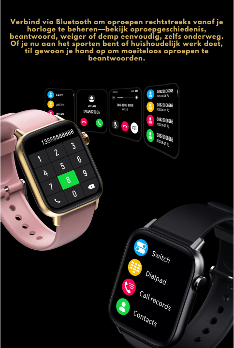 WellnessPro Smartwatch - Health | Waterproof