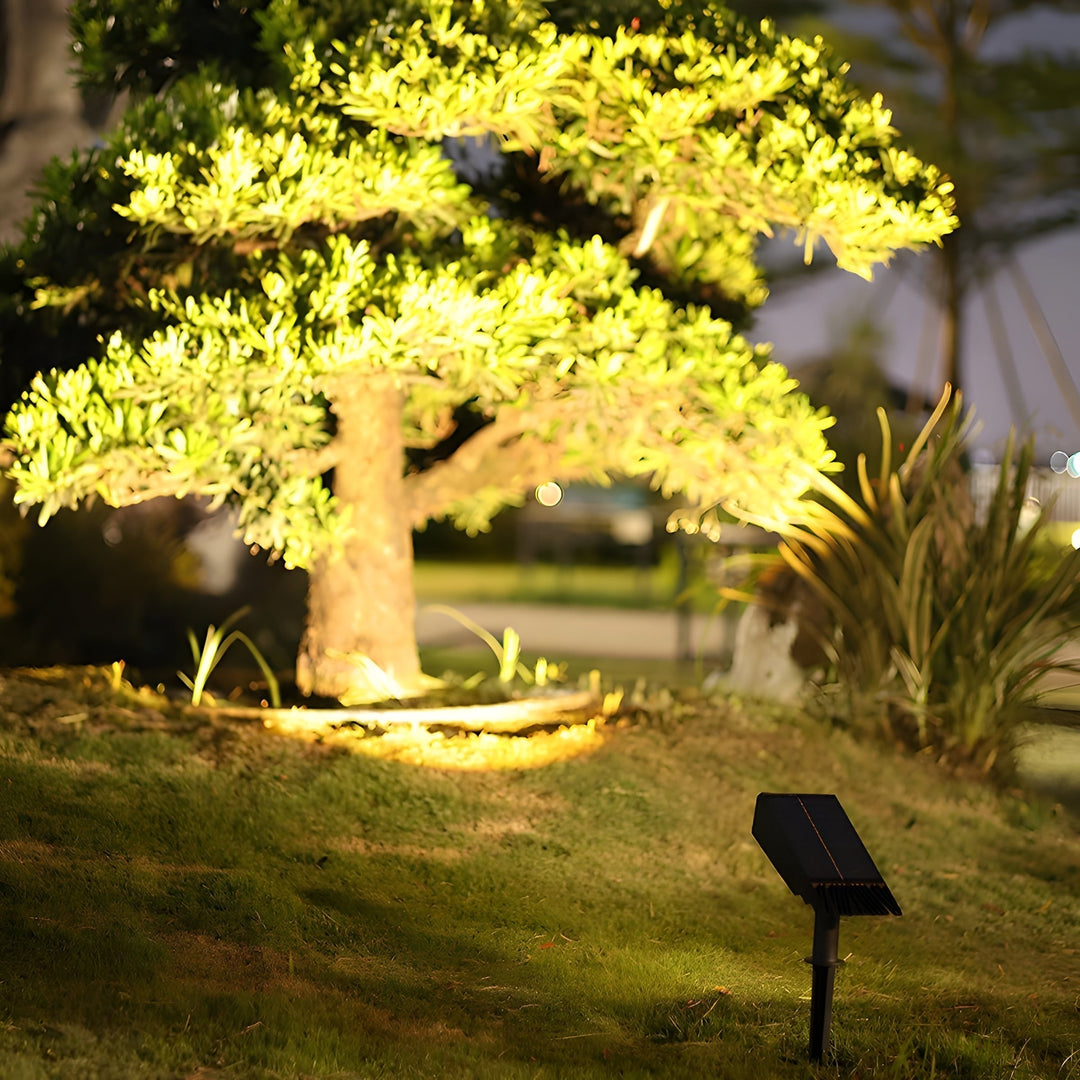 Solar Outdoor Spotlight with Adjustable Head for the Garden