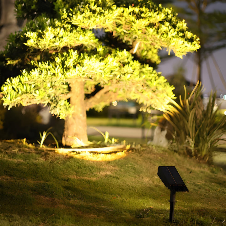 Solar Outdoor Spotlight with Adjustable Head for the Garden