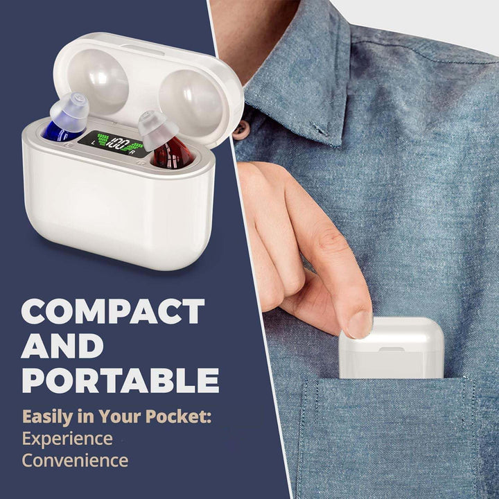 Rechargeable Wireless Hearing Aids