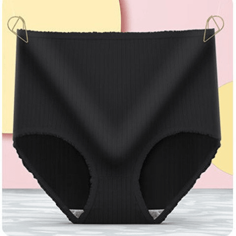Women's Leakproof Briefs 3-Pack - Breathable Ribbed Briefs