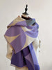 Women's Reversible Cashmere Scarf – Elegance and Warmth