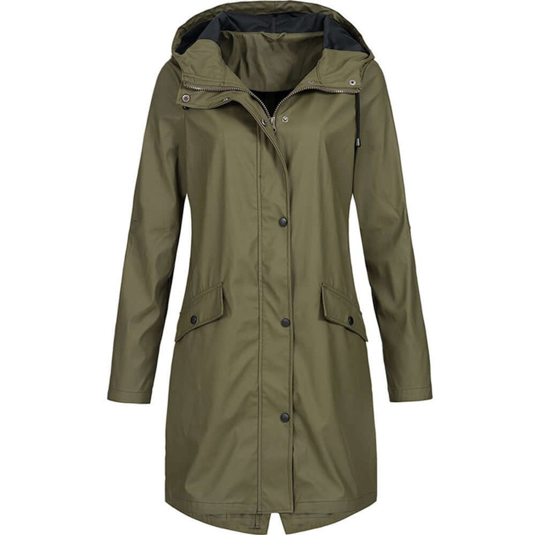 Willow trench coat - warm-lined with hood