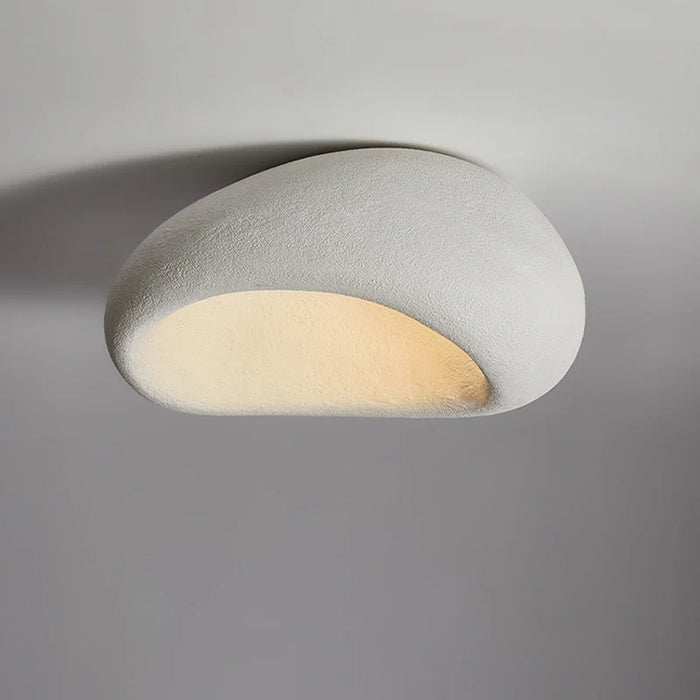 LED-Deckenlampe im Wabi-Sabi-Stil – dekorative Deckenleuchte mit organischer Form