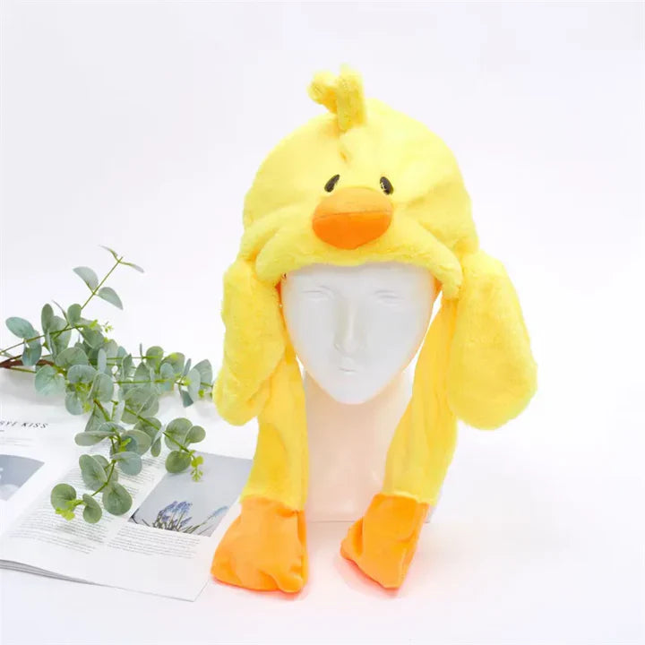 Bounce Bunny – Cute Hat with Moving Ears for Fun and Warmth